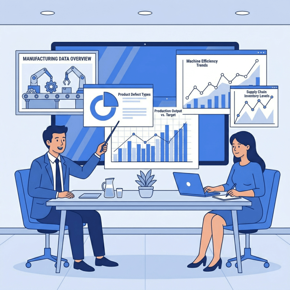 two people table explaining graphs_1000